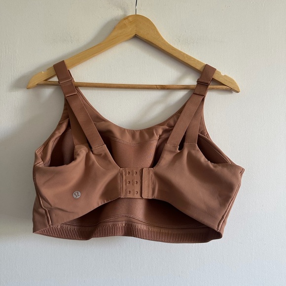 Lululemon Athletica Dusty Clay In Alignment Bra *Light Support Sports Bra 38G - Picture 7 of 10